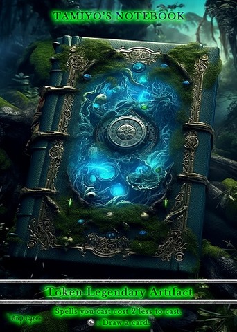 Tamiyo's Notebook #2 AI ART